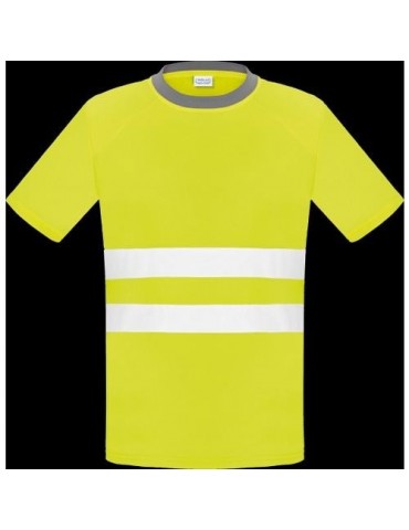 CAMISETA A.V. AMARILLO MANGA CORTA L3000 L