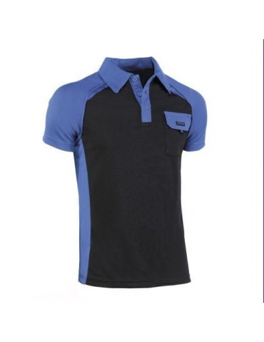POLO TOP RANGE M/C NGR/AZLN.994 2XL