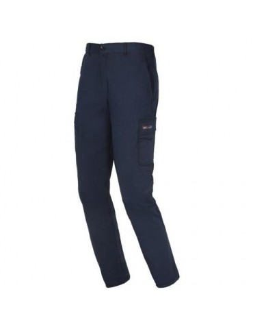 PANTALON ALG.EASY STRETCH AZUL 8038-L