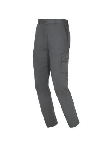 PANTALON ALG.EASY STRETCH GRIS 8038-M