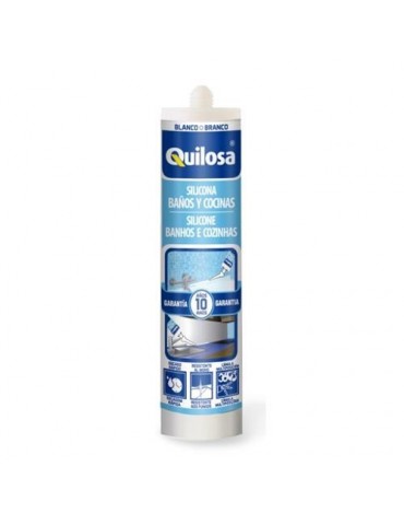 SILICONA ORBASIL BAÑO 300 ML. BLANCA 43737