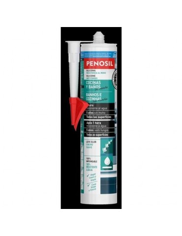 SILICONA NEUTRA TRANSPARENTE COCINA Y BAÑO 280ML