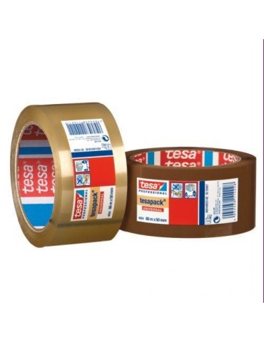 PRECINTO TESAPACK PP 66MX50MM MARRON 4024-237