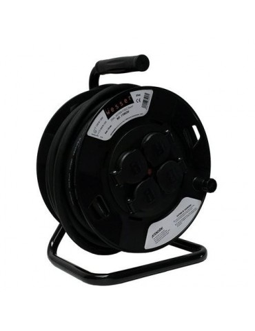 TAMBORES CABLE C/TAPA  25M H07RN-F3G2.5 270MM IP44