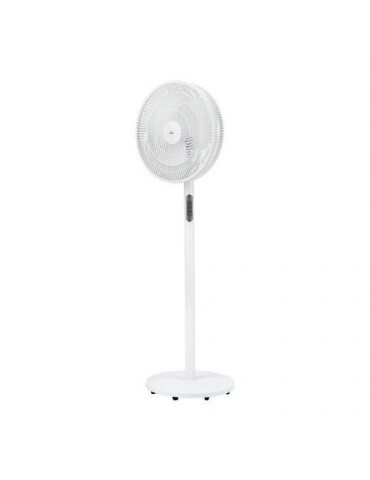 VENTILADOR PIE 40CM ALT. 125CM 50W S/MANDO BLANCO