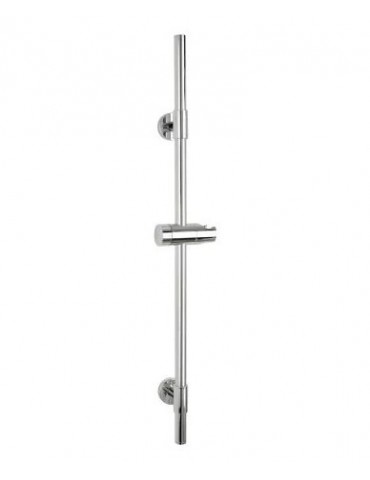 BARRA DE DUCHA DE ACERO INOX BASIC 66CM CROMO