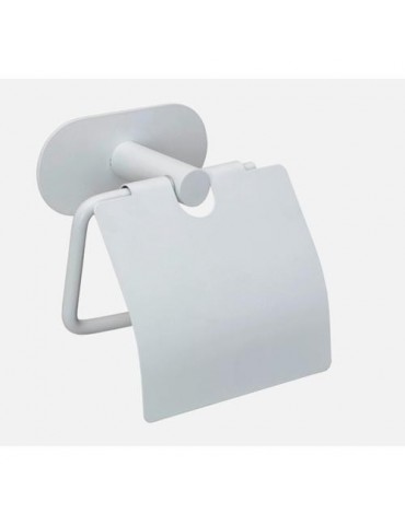 PORTARROLLOS C/ TAPA DE ACERO INOX TURBO-LOC BLANC
