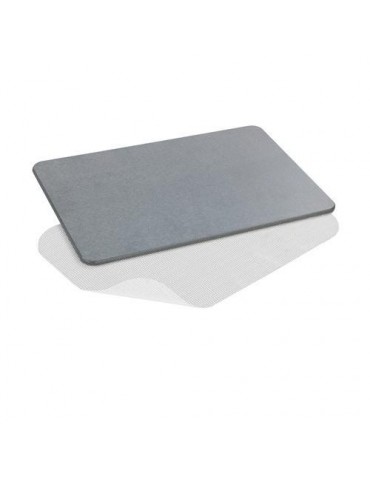 ALFOMBRA BAÑO DIATOMITA SIMI 60X39 CM GRIS