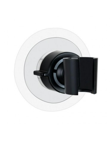 SOPORTE CABEZAL DUCHA 360º 8X7.5X8CM  NEGRO
