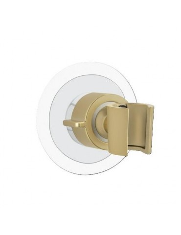 SOPORTE CABEZAL DUCHA 360º 8X7.5X8CM  ORO MATE