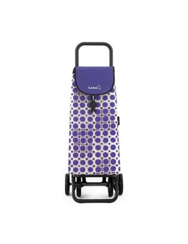 CARRO DE COMPRA CIRCULOS MORADO G4P 55L C-840