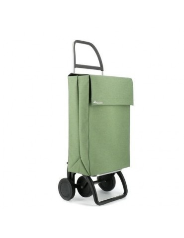 CARRO COMPRA ROLSER JEAN TWEED 4 RUEDAS VERDE