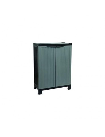ARMARIO RESINA GRIS BAJO 1 BALDA 75882