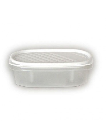 CONTENEDOR ALIMENTOS 0.5 L. BLANCO OVAL 1163001