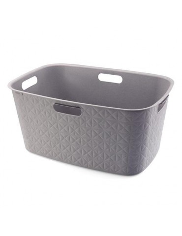 CESTA SOFTEX L BASKET 45L GRIS CLARO 258704
