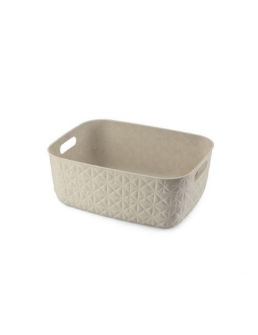 CESTA SOFTEX M 12,5L BLANCO TIZA 258717