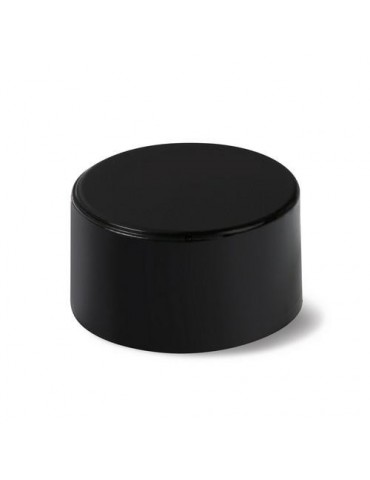 TOPE PUERTA FLEXIBLE ADHESIVO 36MM NEGRO