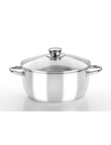 CACEROLA OPTIMA TAPA CRISTAL 32CM
