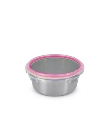 CONTENEDOR REDONDO ACERO INOX 520ML
