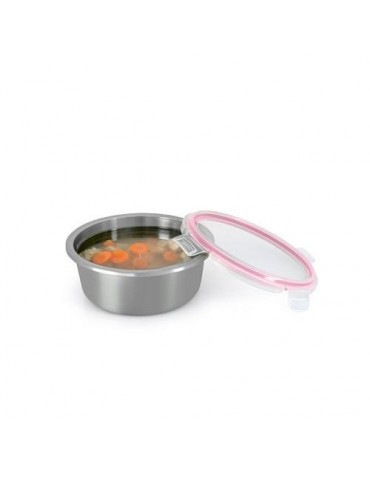 CONTENEDOR REDONDO ACERO INOX 750ML