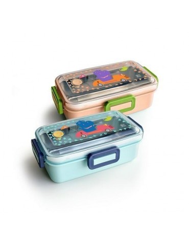 LUNCHBOX SNACK RICO 530ML FUNNY JUNGLE 8006-IS