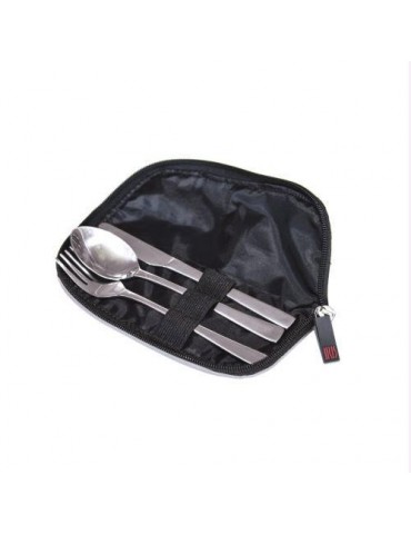 SET DE CUBIERTOS INOX CON FUNDA 8414-ID
