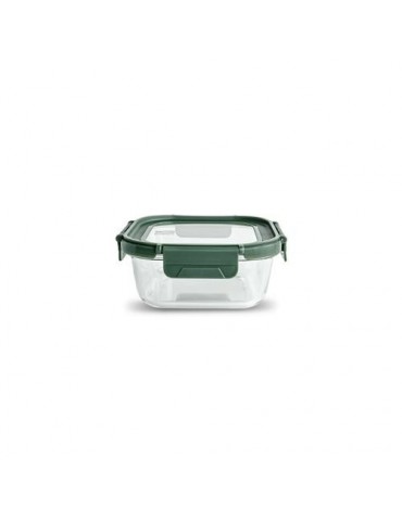 CONTENEDOR VIDRIO CUADRADO 800ML C/TAPA 8586-V