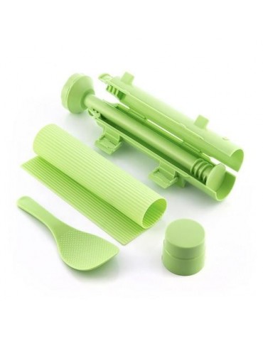 SET SUSHI CON RECETAS 3 PIEZAS VERDE V0103086