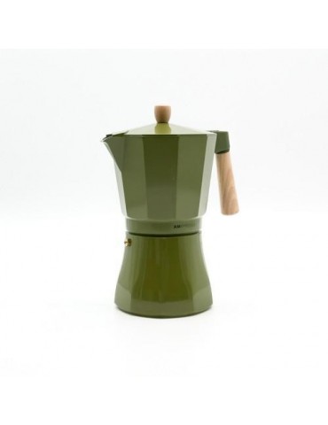CAFETERA ITALIANA GREEN  EXPRESS 9T FULL INDUCTION