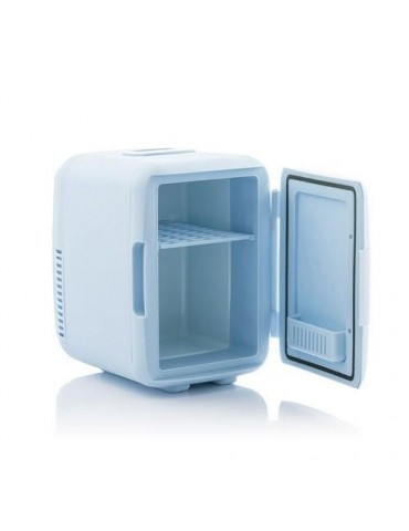 MINI NEVERA COSMETICOS Y OFICINA AZUL PASTEL 4L