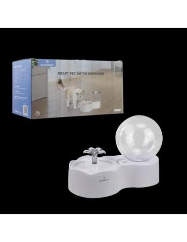 FUENTE DE AGUA GATOS 2.5L SILENCIOSA CON FILTRO