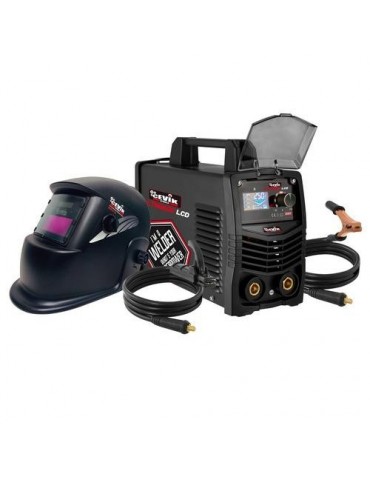 SOLDADOR INVERTER MMA 200AMPERIOS LCD+PANTALLA