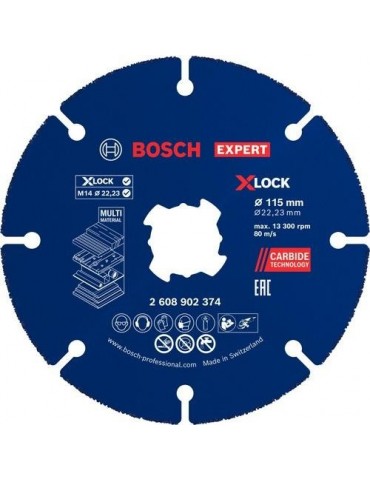DISCO CORTE MULTI WHEEL EXPERT CARBIDE 115X22.23