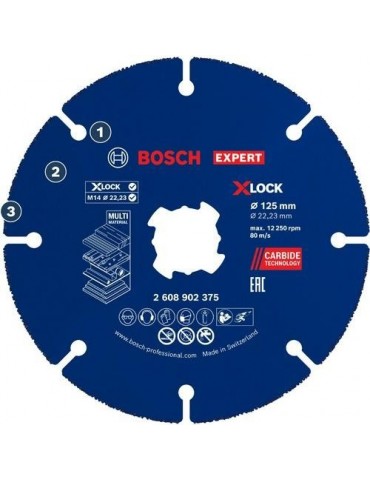 DISCO CORTE MULTI WHEEL EXPERT CARBIDE 125X22.23