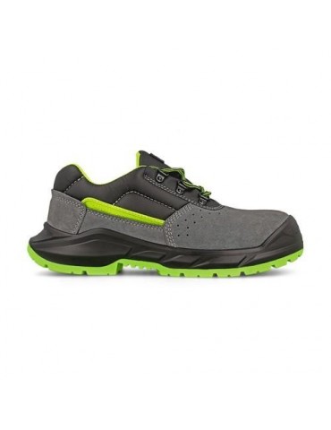 ZAPATILLA SEGURIDAD JOG NEGRO-VERDE T.47
