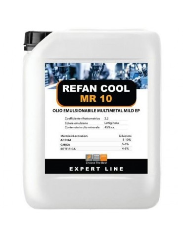 ACEITE EMULSIONANTE MULTIMETAL 5KG REFAN COOL MR10