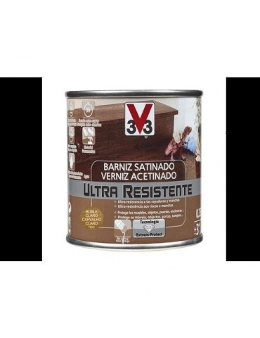 BARNIZ INT. ULTRA RESIST. SATIN. 250ML ROBLE CLARO