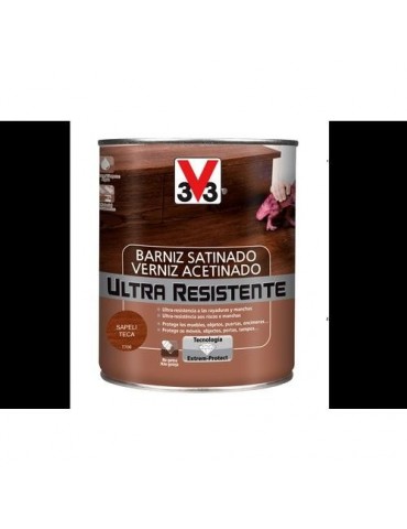 BARNIZ INT. ULTRA RESISTENTE SATIN. 750ML SAPELI