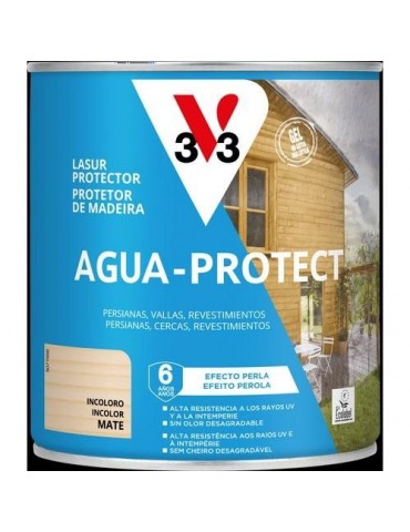 LASURE AGUA PROTECT INCOLORO MATE 0.75L