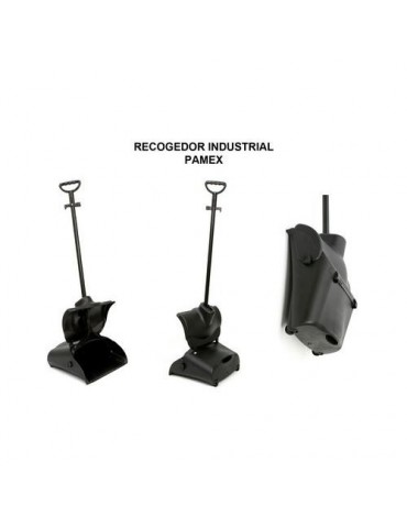 RECOGEDOR INDUSTRIAL C/ COLGADOR Y RUEDAS