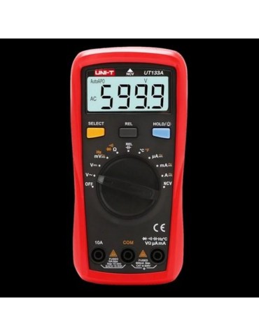 MULTIMETRO DIGITAL AUTORANGO AC/DC 10A 600V