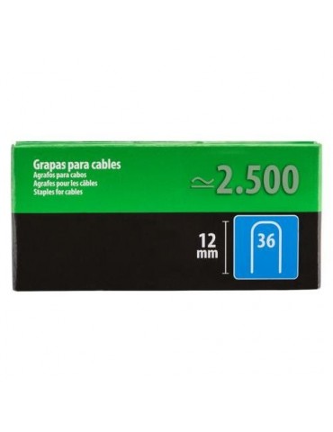 GRAPA CABLE N 36 12 MM 1000 UDS