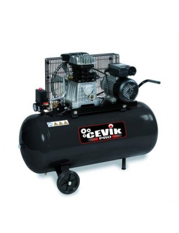 COMPRESOR 10BAR 100 LITROS 3HP CON ACEITE Y CORREA