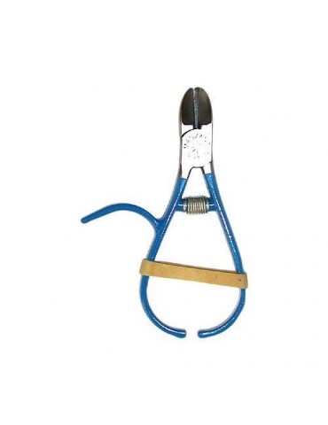 ALICATE CORTANARANJAS MANGO AZUL DIESTRO M-95