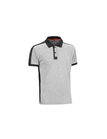 POLO TECNICO M/C ELITE PRO GRIS/NEGRO T.XL