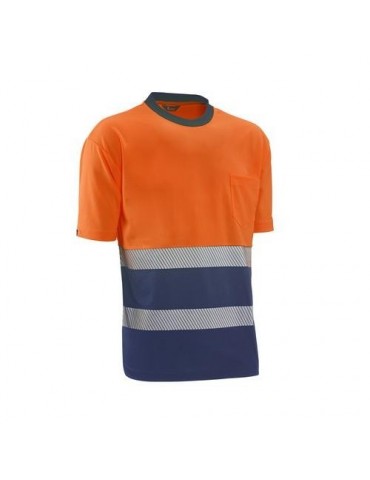 CAMISETA M/C ALTA VISIBILID LONDON NAR/AZUL T.3XL