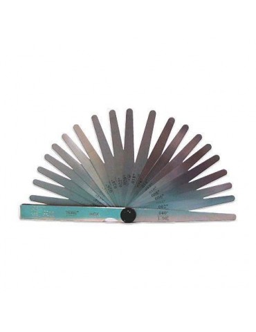 JUEGO GALGA INOXIDABLE 20 L. 0.05 A 1 MM. 13107