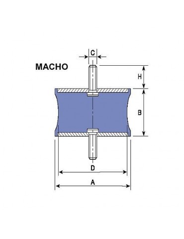 DINAFLEX DIABOLO MACHO R2M10 128009