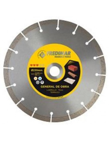 DISCO UNIVERSAL Ø230 SEGMENTADO RAPID CUT 10MM.