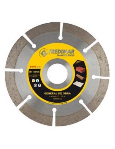 DISCO OBRA Ø115 SEGMENTADO RAPID CUT ALTURA 10MM.